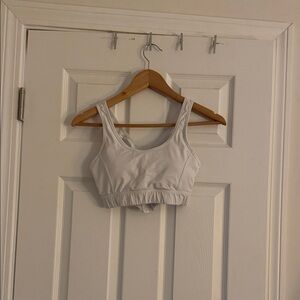 NVGTN White Sports Bra